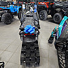 Black/Grey 2024 Polaris PATRIOT 9R PRO RMK SLASH 165