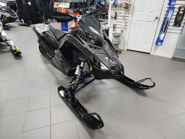 Shadow Gray / Gloss Black 2025 Polaris Patriot 9R INDY XCR 136