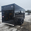 BLACK 2025 Canadian Trailer Company 7 X 16 TANDEM