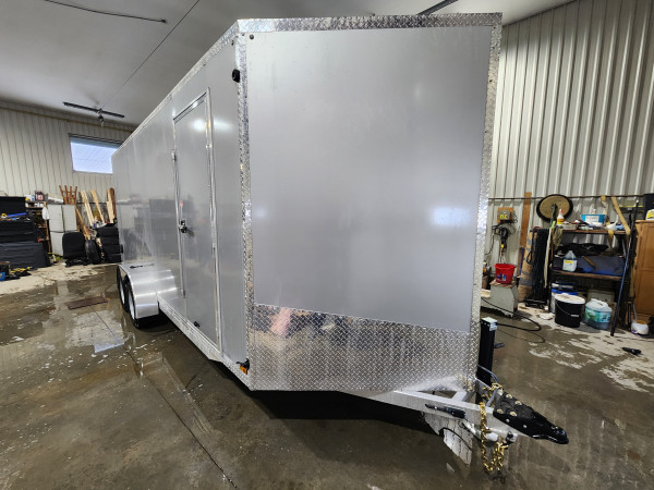 SILVER MIST 2025 Canadian Trailer Company 7 X 18 TANDEM