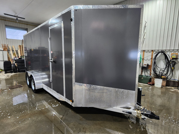 CHARCOAL 2025 Canadian Trailer Company 7 X 16 TANDEM