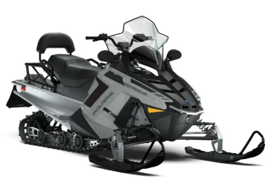 GRAY 2026 Polaris 550 VOYAGEUR LXT ES at Sturgeon Motor Sports & Trans Canada RV