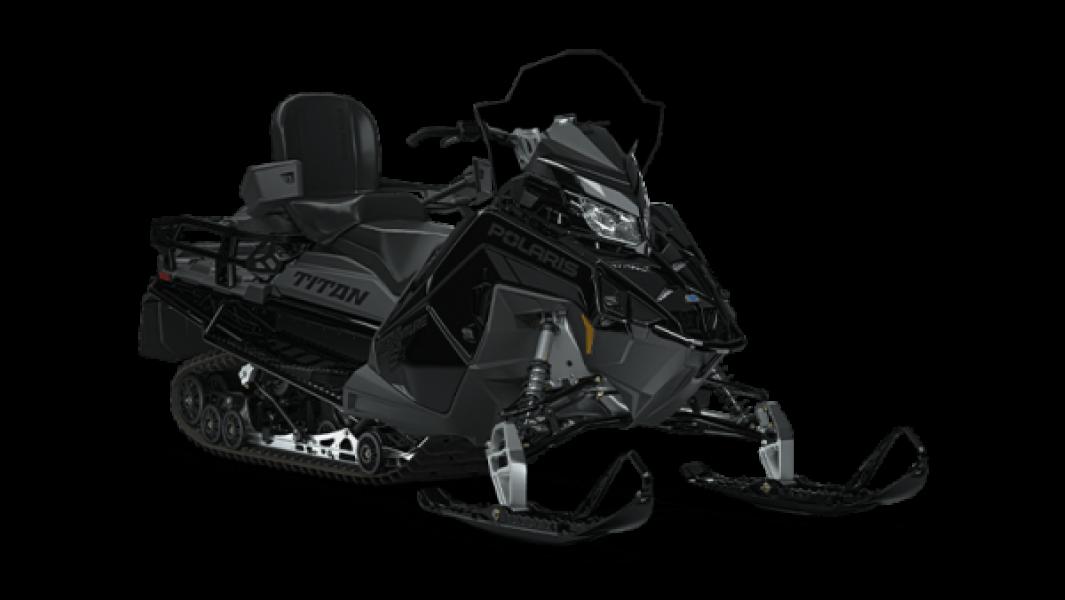 Gloss Black 2027 Polaris Prostar S4 Titan Adventure 155 at Sturgeon Motor Sports & Trans Canada RV