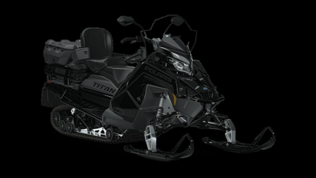 Gloss Black 2027 Polaris Prostar S4 Titan Adventure Ultimate 1.5 at Sturgeon Motor Sports & Trans Canada RV