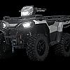 Turbo Silver 2026 Polaris Sportsman 570 Ultimate at Sturgeon Motor Sports & Trans Canada RV