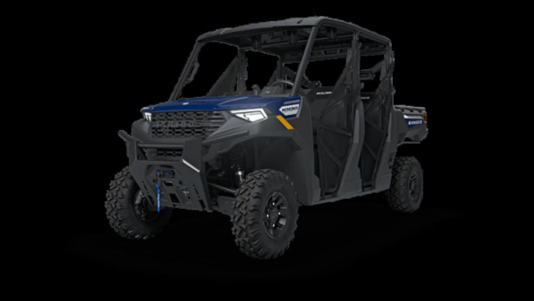 Springfield Blue 2027 Polaris Ranger Crew 1000 Premium at Sturgeon Motor Sports & Trans Canada RV – Image 1