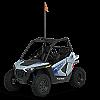 Storm Gray / Polaris Blue 2026 Polaris RZR 200 EFI at Sturgeon Motor Sports & Trans Canada RV – Image 1